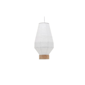 Hanglamp papier wit Ø30xH50