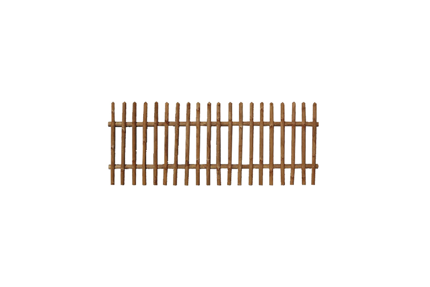Garden fence rustic L250xH79