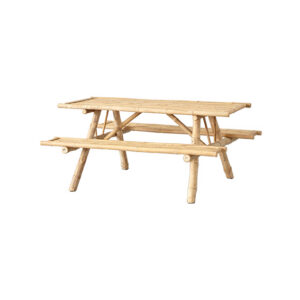 Tiki picknickset bamboe L165xB137xH74