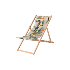 Strandstoel toekan L123xB50xH70