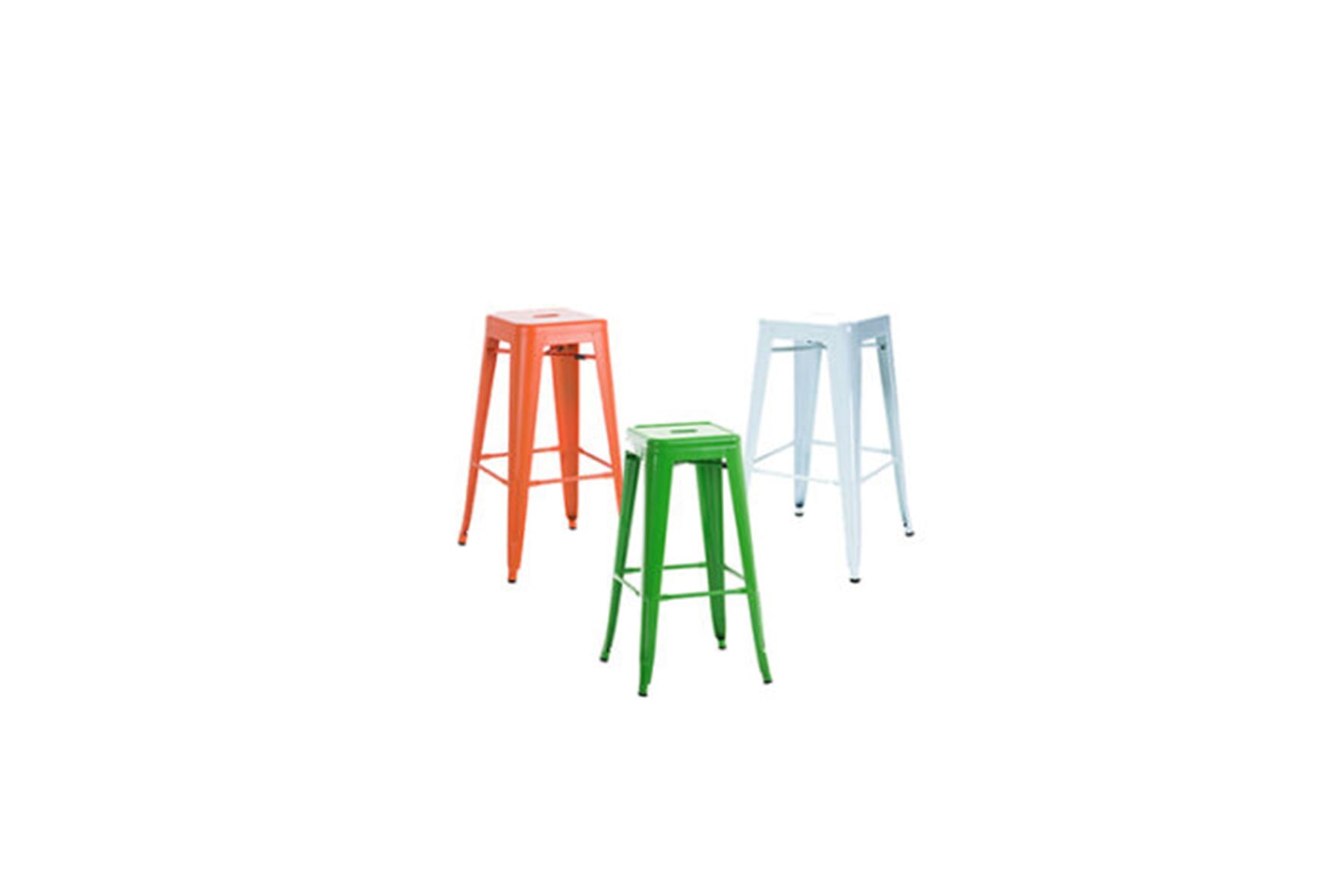 Industrieel Tolix barkruk H75 (diverse kleuren)
