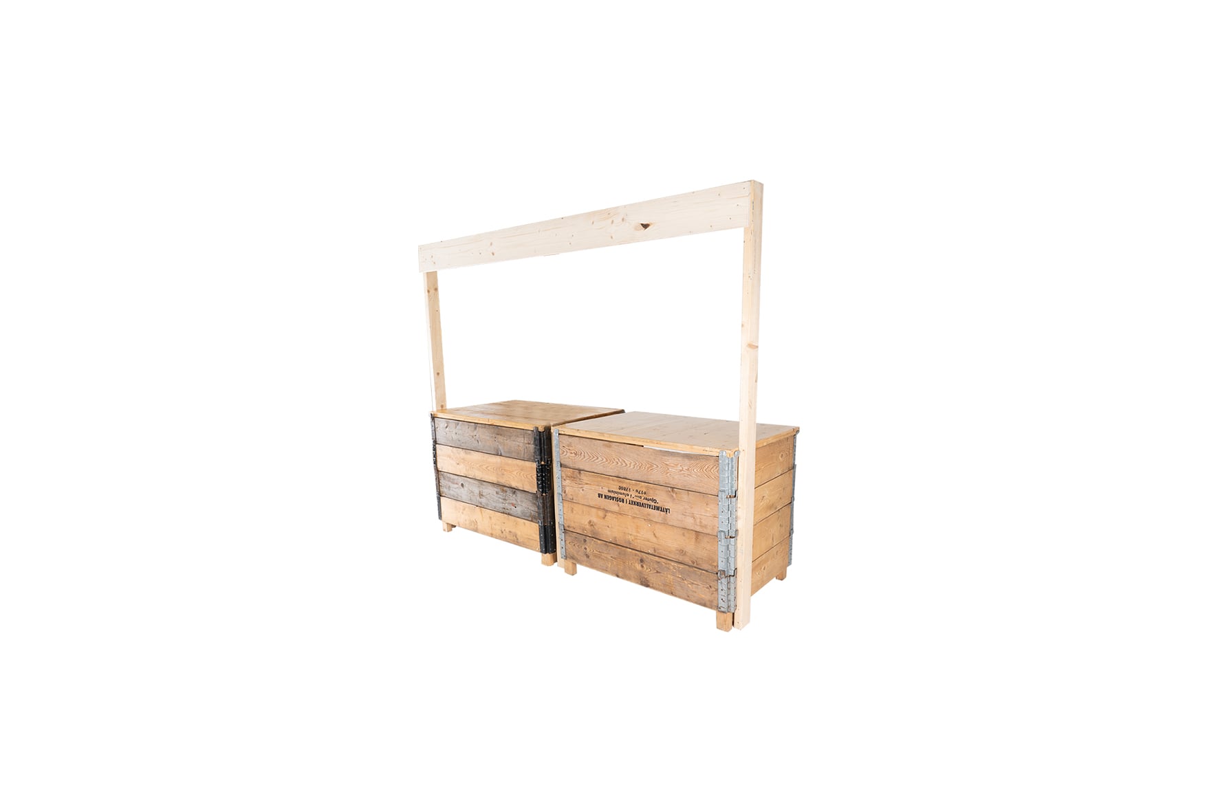 Industrieel limokraam dubbel L240xB80