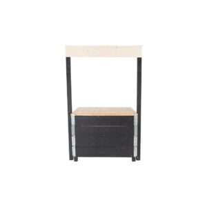 Industrial lemonade stall black L120xW80