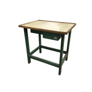 Industrial workbench green L80xW60xH78
