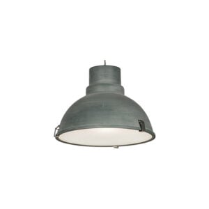 Industrial hanging lamp zinc matt gray Ø38xH50