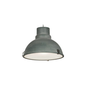 Industrieel hanglamp zink mat grijs Ø38xH50