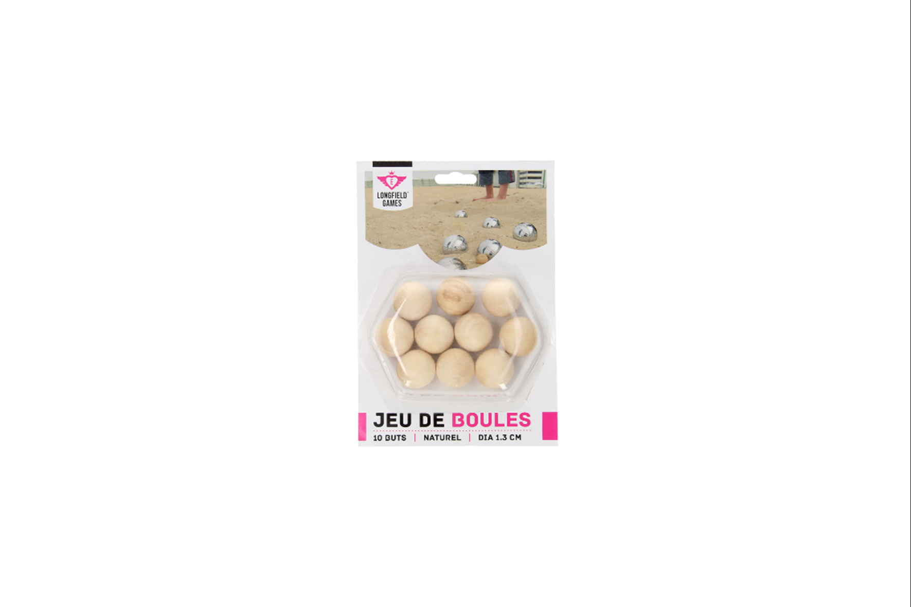 Jeu de Boules set wood