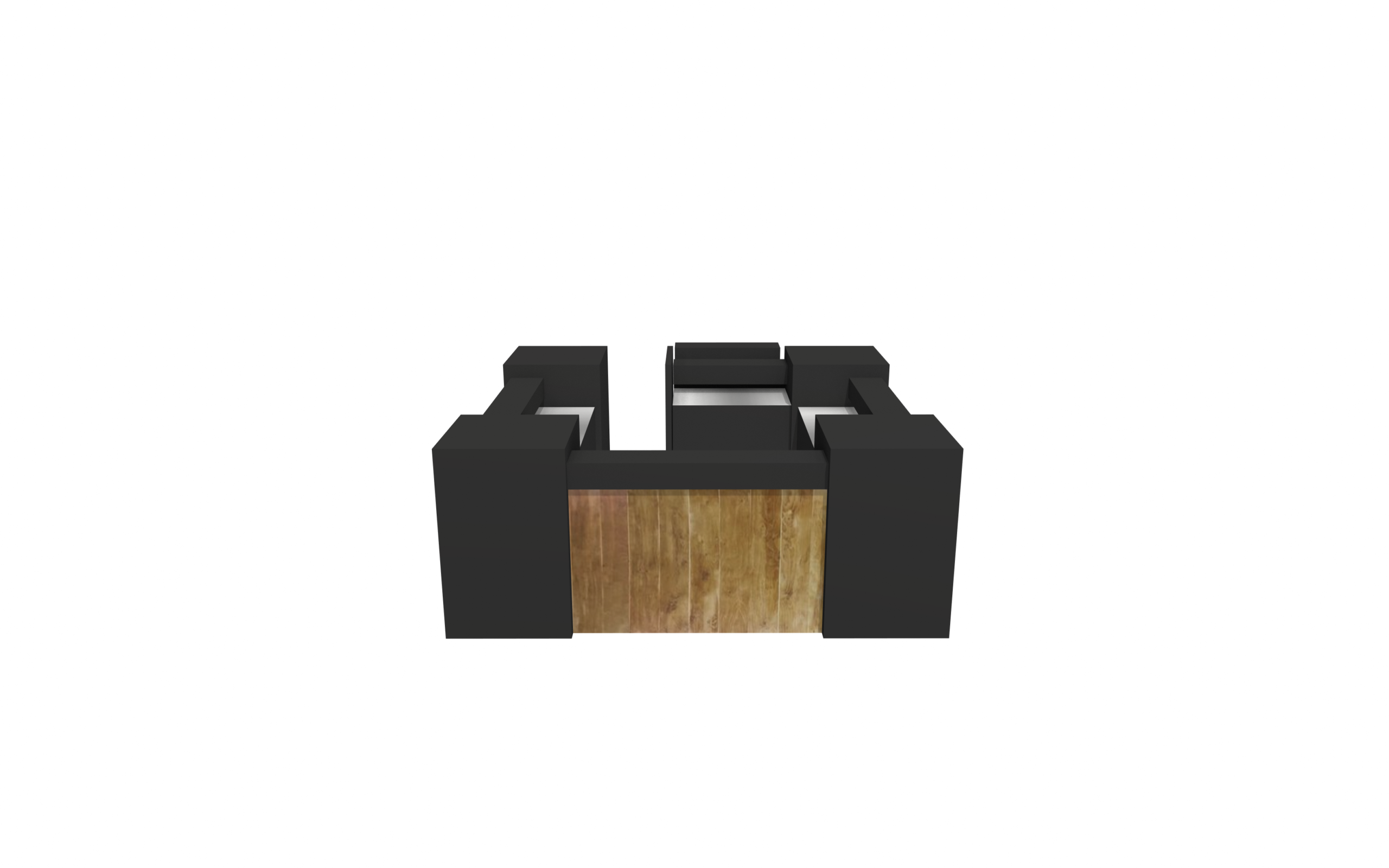 Kaapstad eilandbar L320xB320