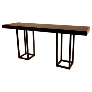 Kaapstad statafel zwart frame L250xB70xH110