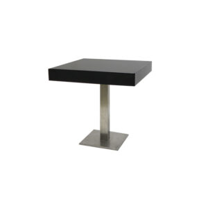 Kaapstad dinertafel RVS poot L80xB80xH78