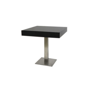 Kaapstad dinertafel RVS poot L80xB80xH78