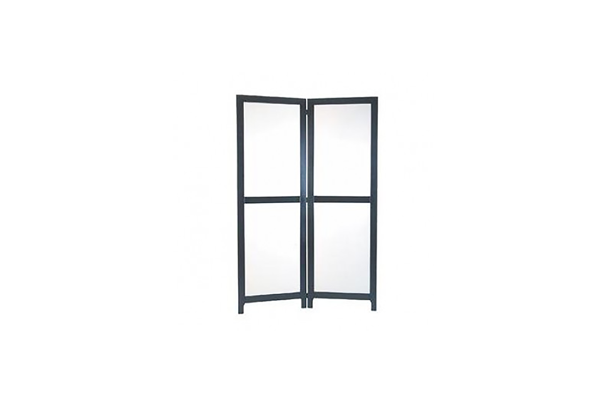 X | Roomdivider | Black and white W130xH200
