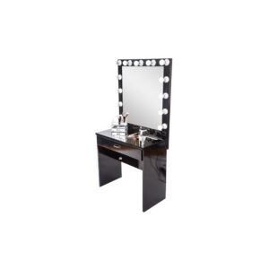 Make-up tafel incl. spiegel L80xB40xH160