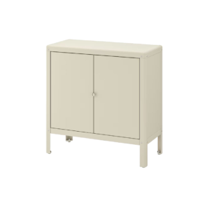 Kast verzinkt beige L80xB35xH81