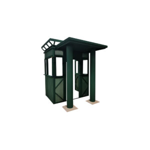 Kiosk groen L238xB287xH285 (set)
