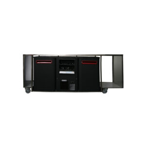 Koelbuffet 2-deurs met flessennest L250xB60xH95