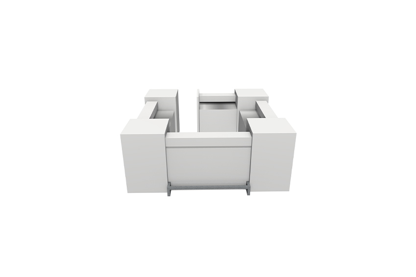 Kopenhagen island bar L320xB320 (set)