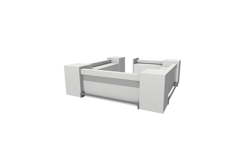 Kopenhagen island bar | 410x410 - set