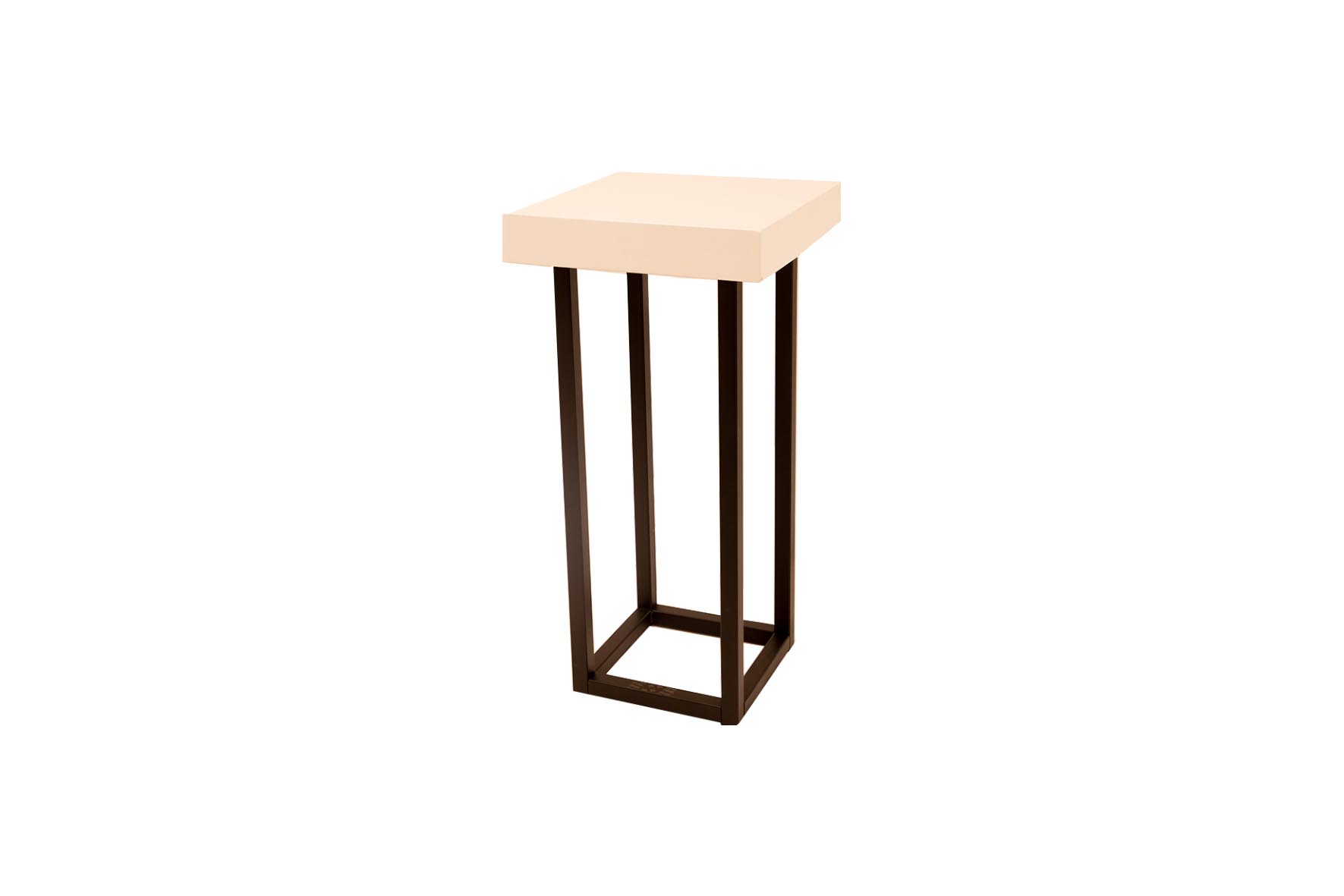 Kaapstad pedestal with black frame L50xW50xH110