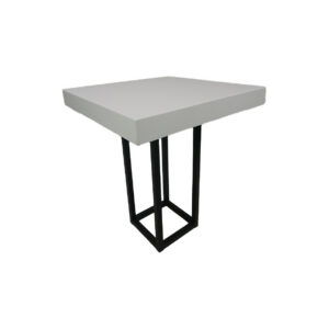 Kopenhagen statafel zwart frame L95xB95xH110