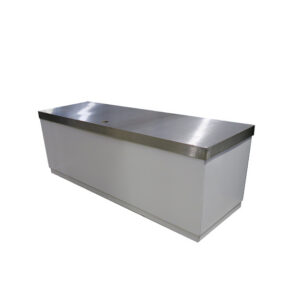 Kopenhagen buffet met RVS werkblad L250xB80xH85