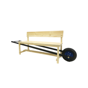 Kruiwagenbank hout L231xB48xH86