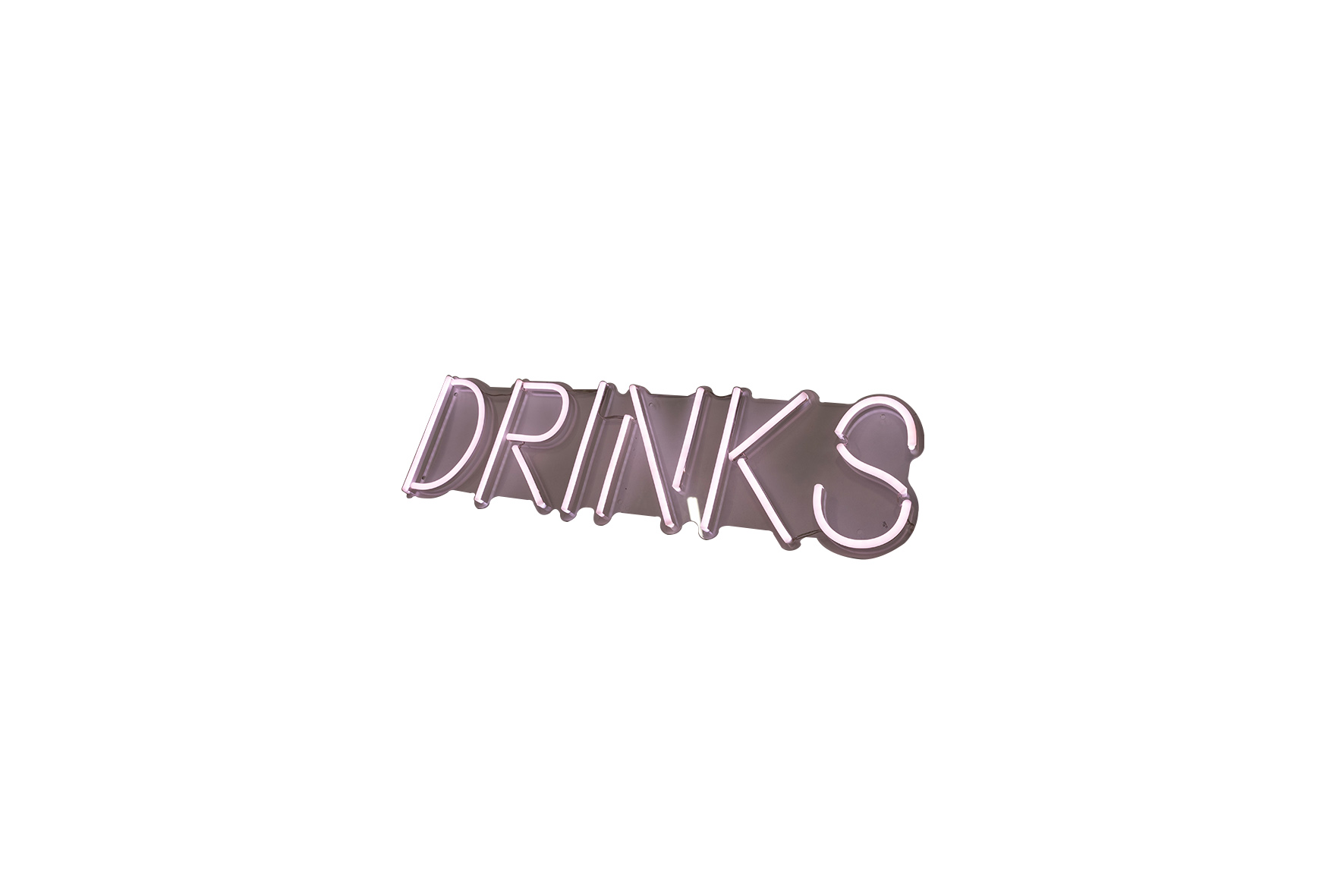 LED neon reclamebord 'DRINKS' RGB L150