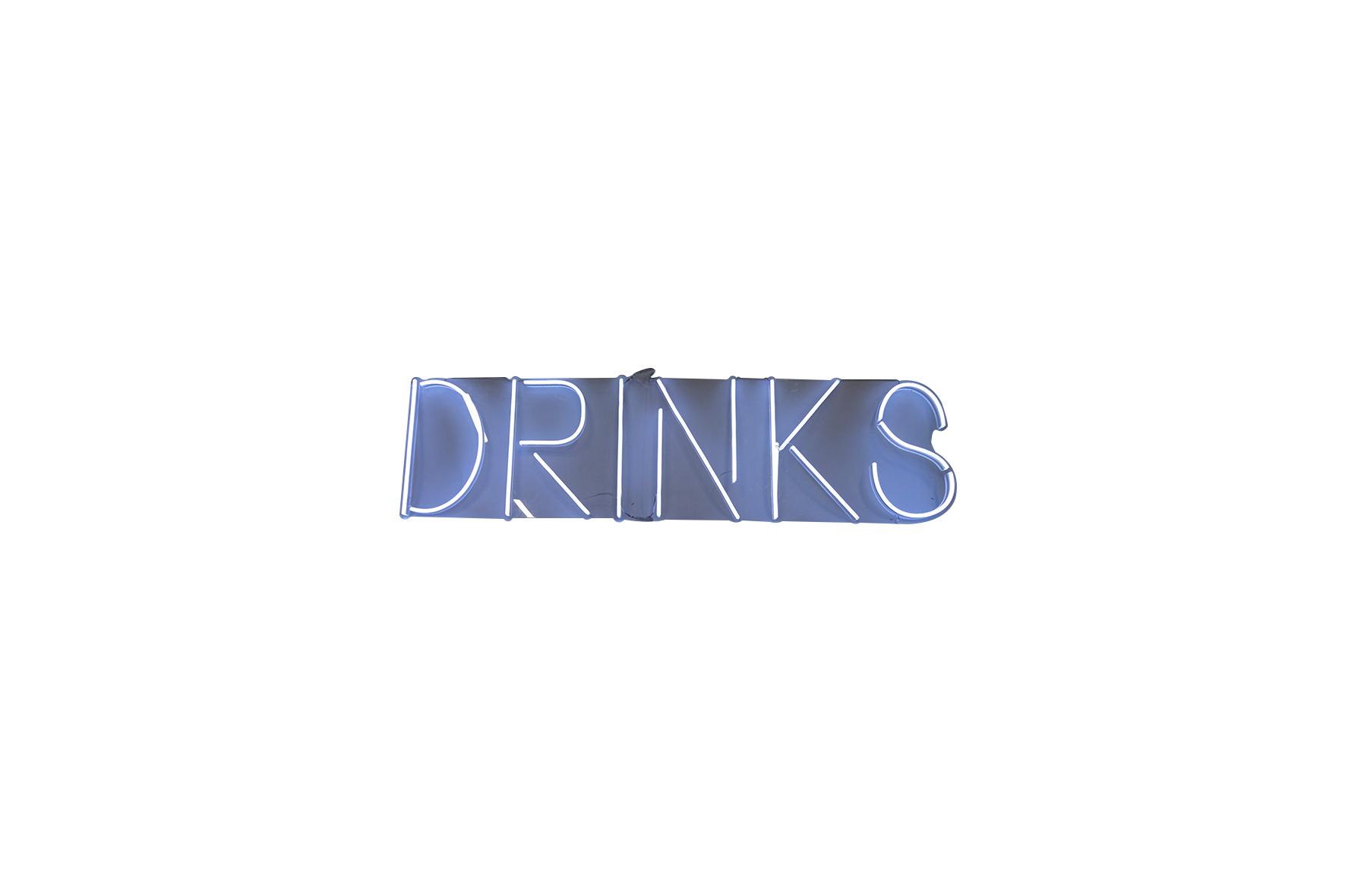 LED neon reclamebord 'DRINKS' RGB L97xB3xH27