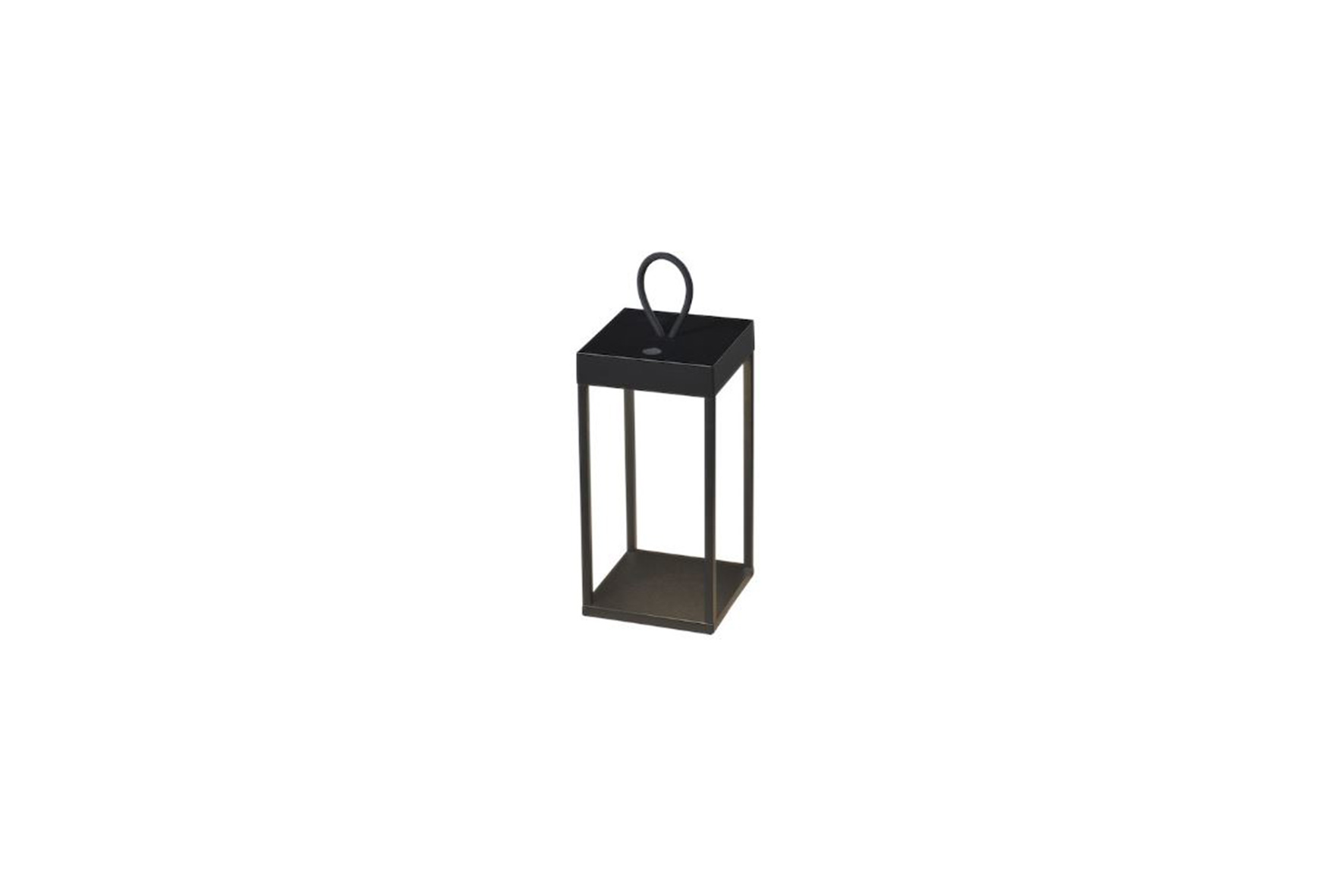 Lantern | Black rechargeable L15xW15xH30
