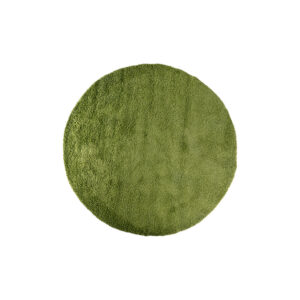 Vloerkleed rond L | Limegroen Ø200