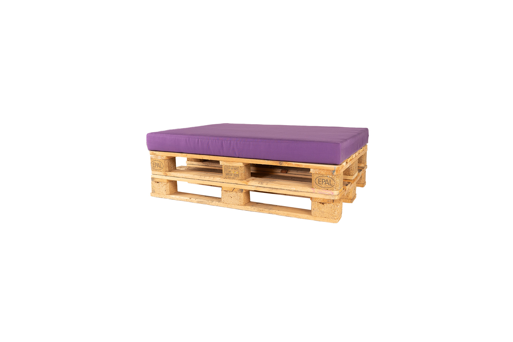 Loungekussen | Cartenza paars L80xB120xH25