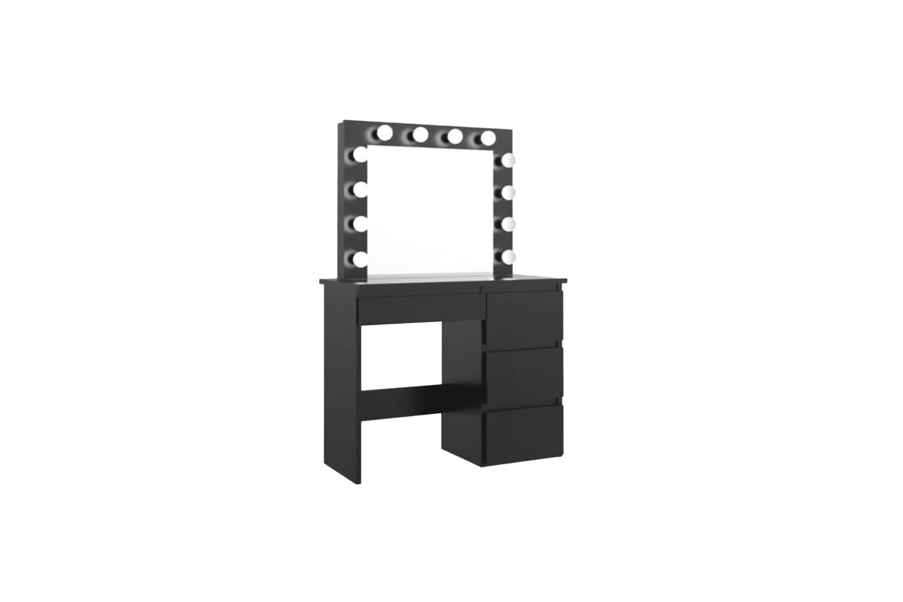 Make-up tafel incl. spiegel L95xB43xH149