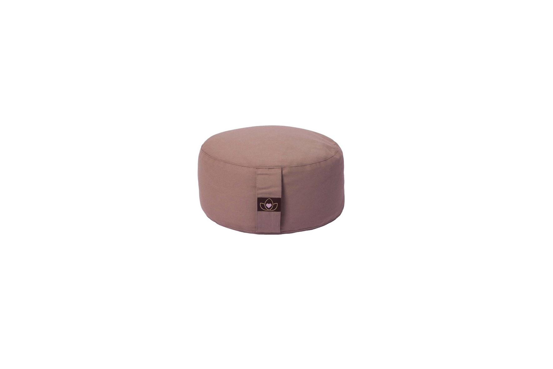 Meditation cushion taupe Ø33xH15
