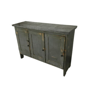 Industrial buffet cabinet green L155xW52xH110
