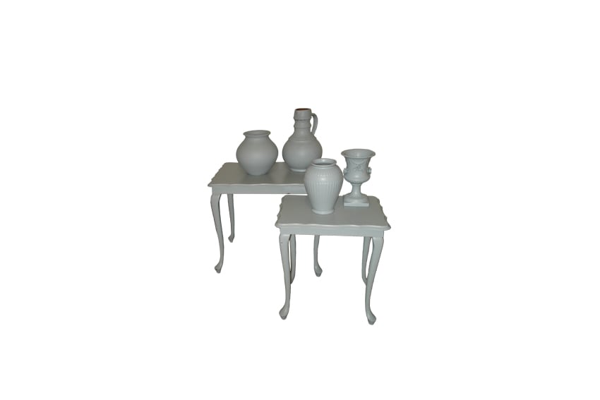 Pretty Pastel side table various sizes