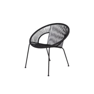 Urban wire chair black L69xW65xH73
