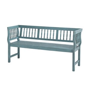 Ibiza garden bench blue L160xW50xH87