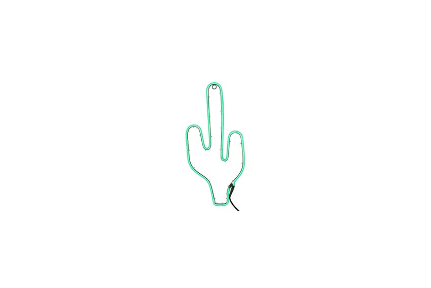 LED neon sign cactus L31xH47