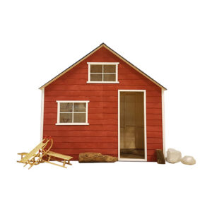 Noorwegen huis L400xB200xH350 (set)