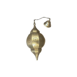 Oosterse hanglamp rond goud Ø22xH48