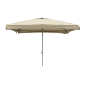 Parasol M | Vierkant licht taupe L350xB350