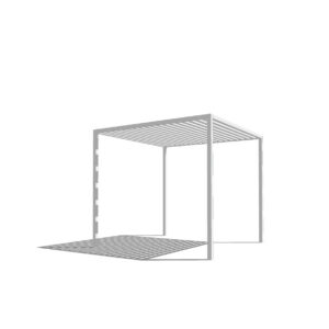 Pergola | B | Wit hout L360xB335xH275