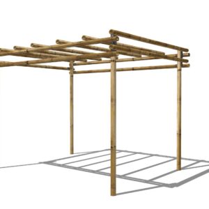 Pergola | F | Bamboe pergola L400xB300xH300