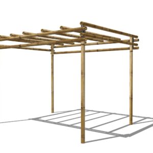 Pergola | Bamboo pergola L400xW300xH300