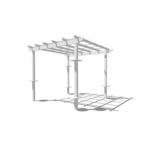 Pergola | C | Wit hout L500xB300xH300