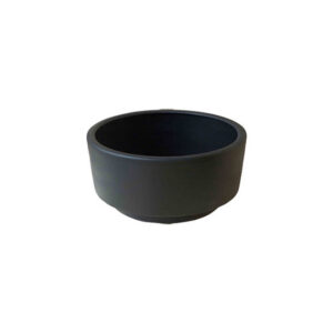 Bloempot XL | Zwart Ø90xH46