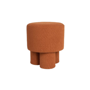 Pouf bouclé terra Ø40xH44