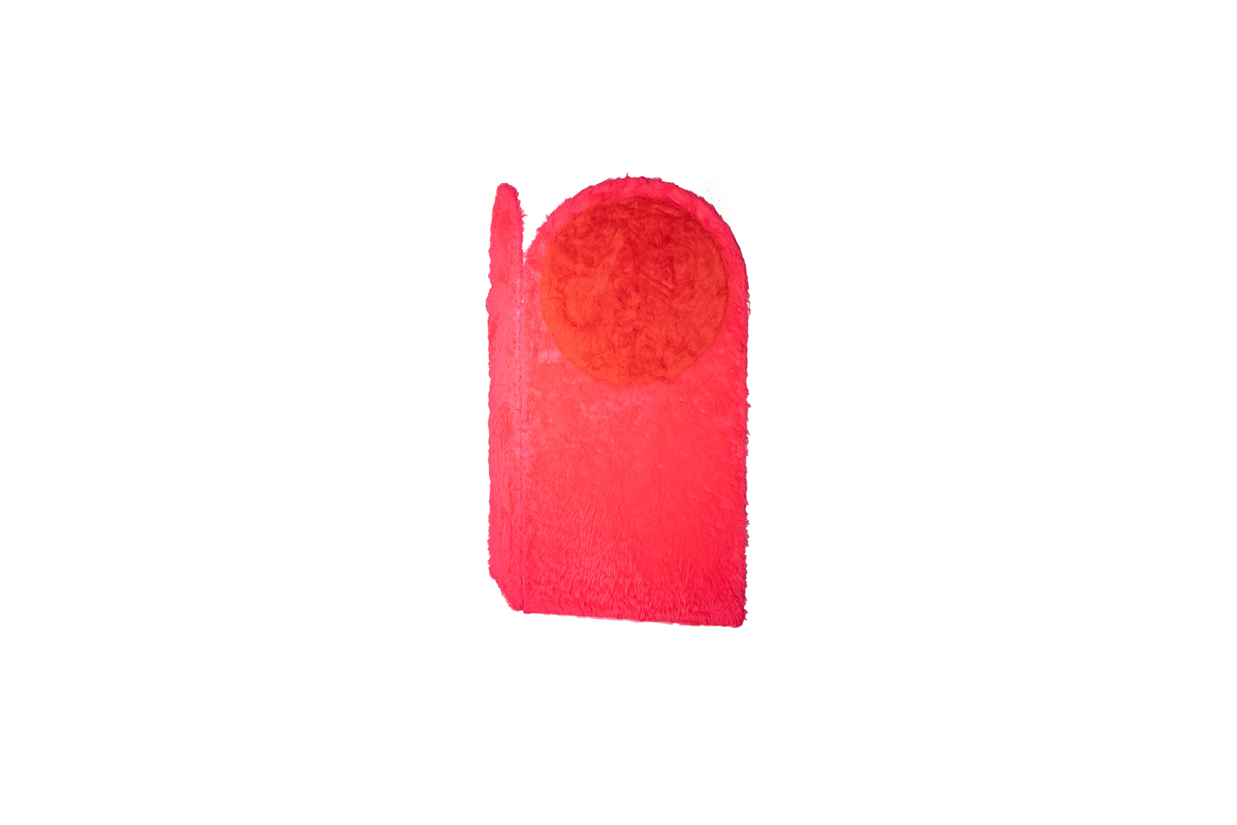 Scheidingswand modulair fluff roze L364xH244 (set)