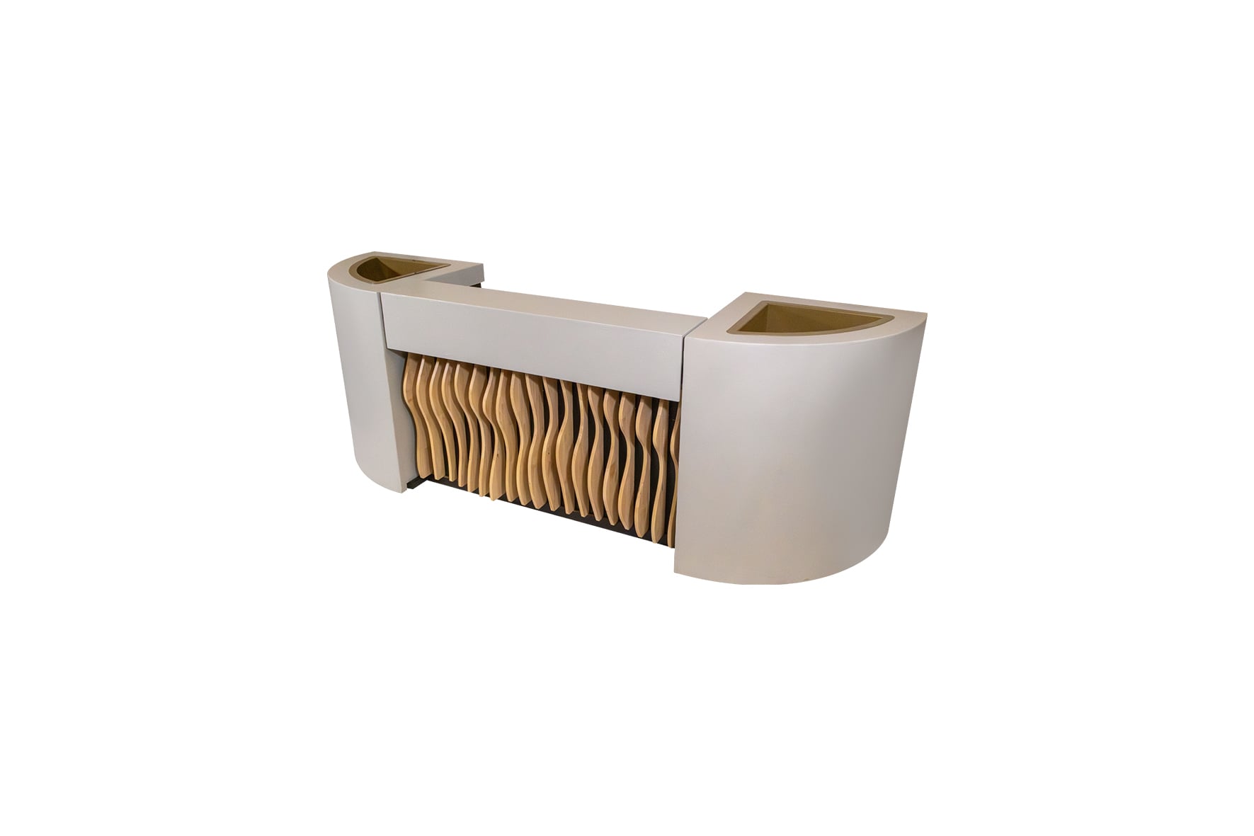 Shape bar met open zuil L330 (basis L160) (set)