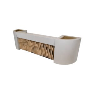 Shape bar with open column L420 (base L250)
